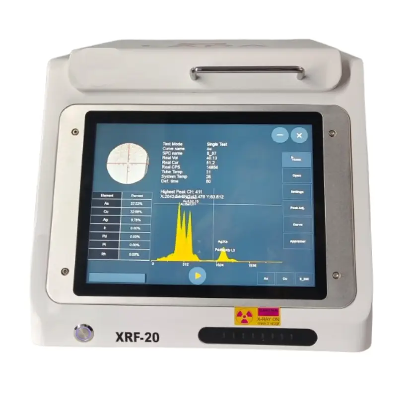 LADA XRF-20 - Multi-Element Analyzer, Gold and Precious Metal Purity Testing Machine